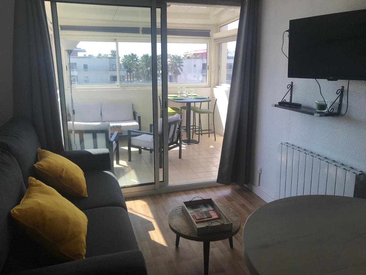 Charmant T2 Les Plages Dorees Vue Mer + Parking Sete Bagian luar foto