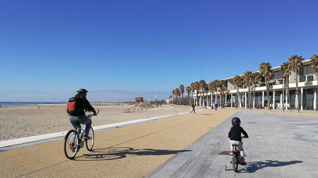 Charmant T2 Les Plages Dorees Vue Mer + Parking Sete Bagian luar foto