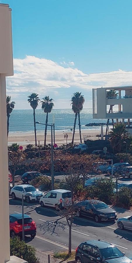 Charmant T2 Les Plages Dorees Vue Mer + Parking Sete Bagian luar foto